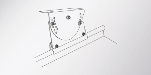 Clamp-holder-for-steps-for-round-head-profile