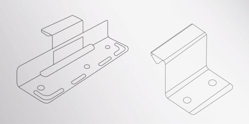 Sliding-and-fixing-clips