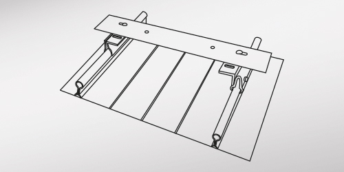 Clamp-holder-for-steps-on-round-head-profile-parallel